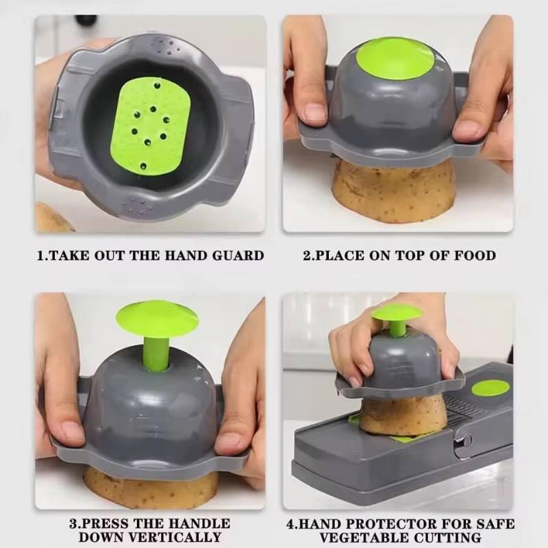 14-in-1 Mandoline Slicer & Vegetable Chopper | Multifunction Kitchen Cutter 🔪